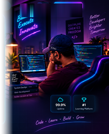 Developer Workspace Artwork - KartikTerminal